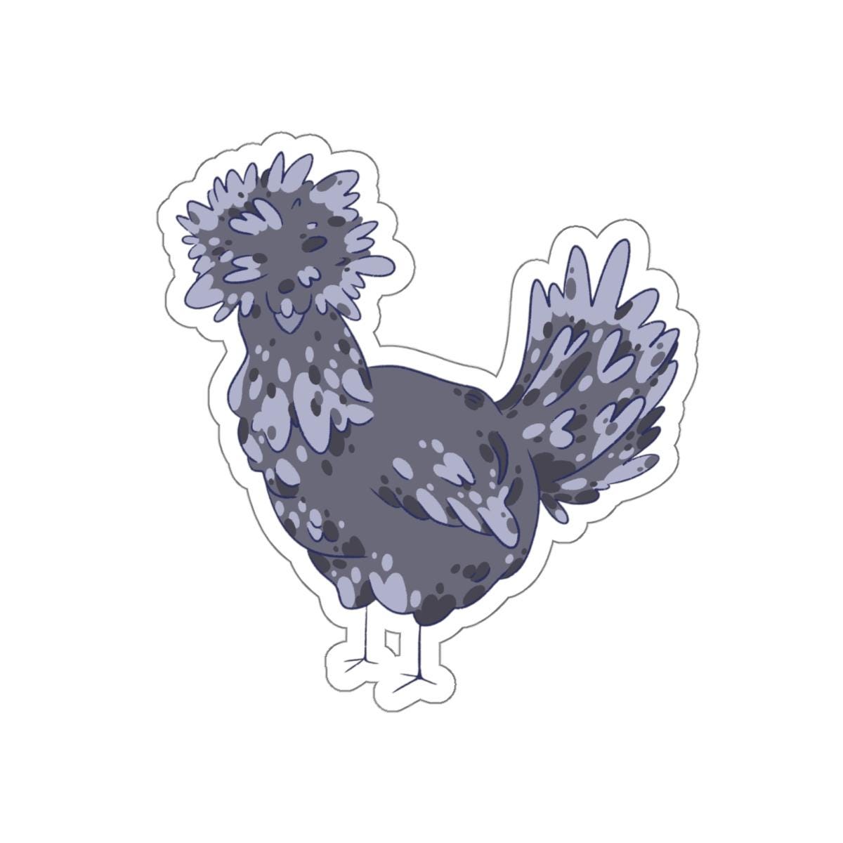 Charming Chicken Stickers: Farmhouse Decor, Laptop Decals