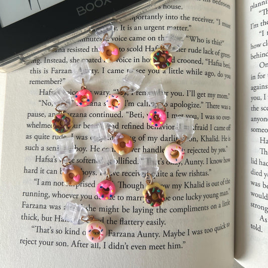 Dessert Dust Plug Charms for E-Readers & Phones – USB-C Accessories for Kindle, Kobo and More