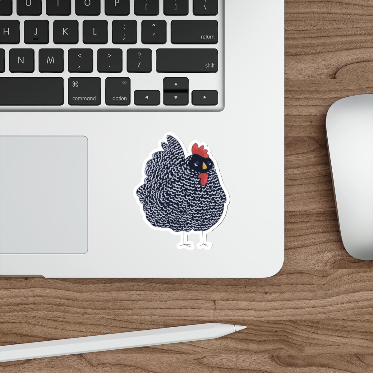 Charming Chicken Stickers: Farmhouse Decor, Laptop Decals