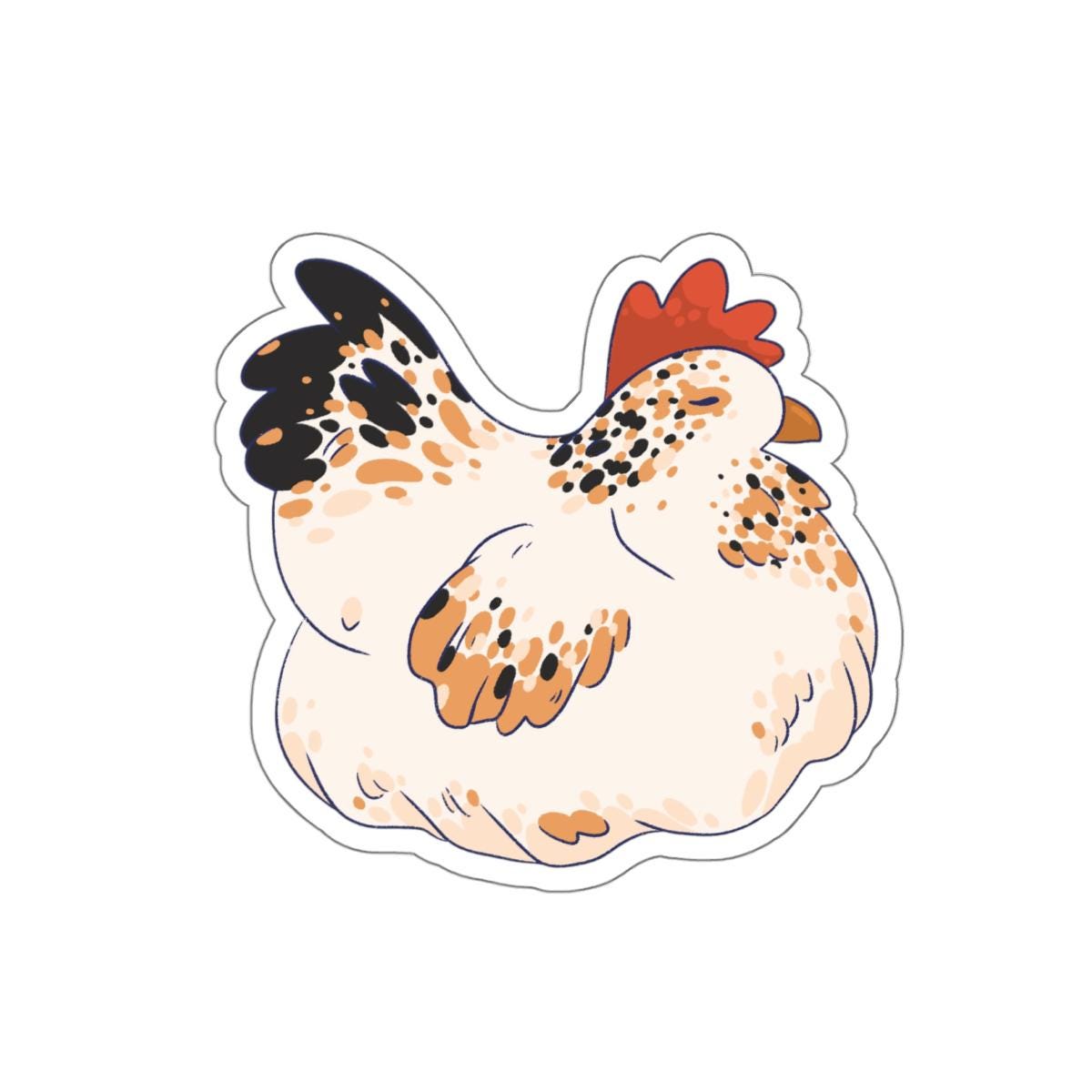 Charming Chicken Stickers: Farmhouse Decor, Laptop Decals