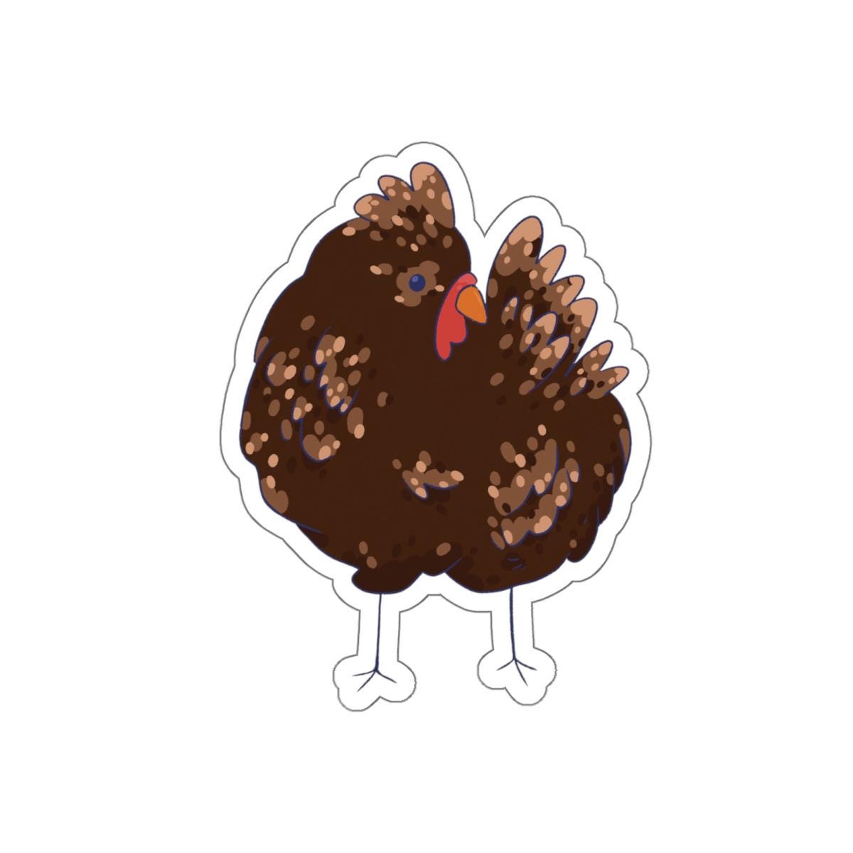 Charming Chicken Stickers: Farmhouse Decor, Laptop Decals