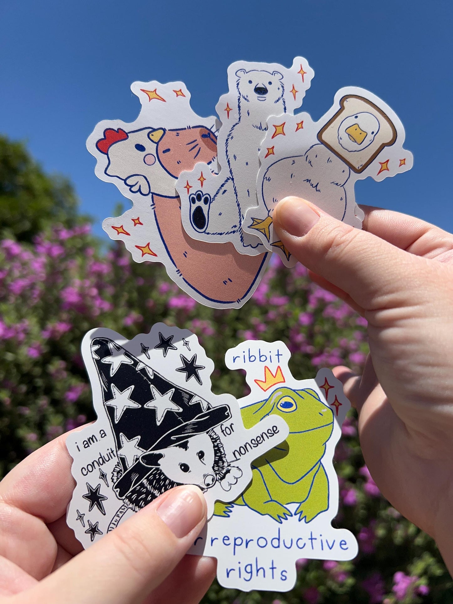 Silly Critters with Opinions Stickers